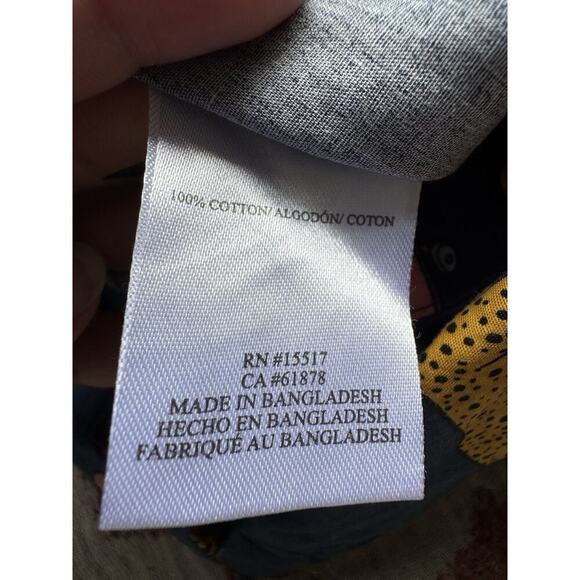 Mick Mack Skateboarding Cheetah Navy Blue Collared Bottom Snap Cotton 6-9 Mo. - Picture 6 of 8